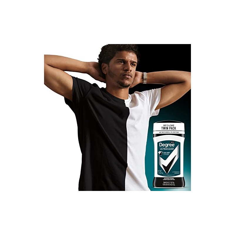 Degree Men UltraClear Antiperspirant Deodorant - 72-Hour Protection