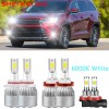 SHENKENUO For Toyota Highlander 2011-2019 - LED Headlight Bulbs Kit