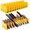 JNUYISW Pliers Wrench Organiser, Pack of 2 Yellow Pliers Holder