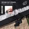 Barbecue cover, waterproof grill cover, protects the grill against rain,