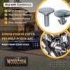 8pcs Lower Engine Cover Bolt Pin Splash Shield Screw for