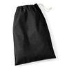 Westford Mill W115 Cotton Stuff Bag - Black - S