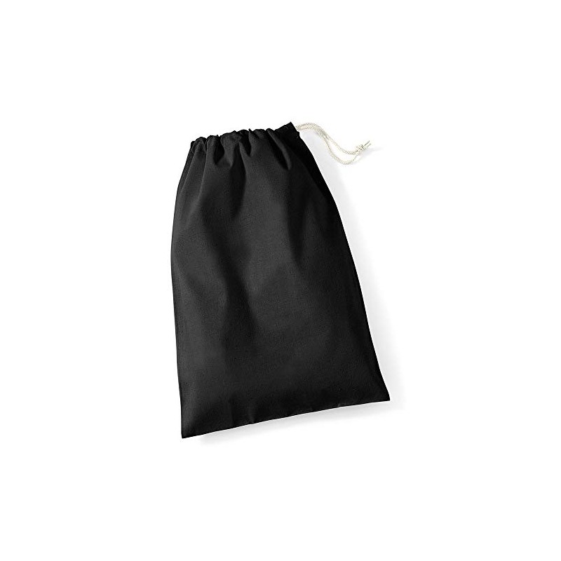 Westford Mill W115 Cotton Stuff Bag - Black - S