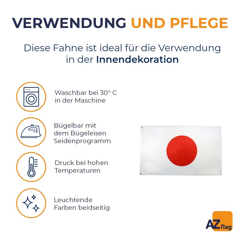 AZ FLAG - Flagge Japan - 150x90 cm - Japanische