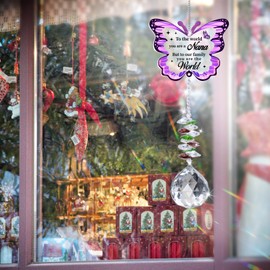 Nana Christmas Xmas Gifts, Nana Gifts, Nana Birthday Gifts - Butterfly Crystal Suncatcher, Gifts for Nana, Nana Gift, Nana Gifts for Birthday, Granny Gifts, Gifts for Nan, Nan Gifts