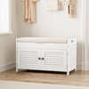 WARMHONIU Shoe Storage Bench with Lift Top Storage, Entryway Bench