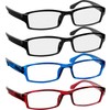 TruVision Readers - 9501HP - 4 pk - 2BkRdBl 2.25