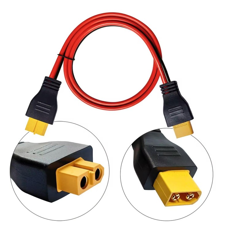 LIXINTIAN 10AWG XT60 Extension Cable, XT60 Female to Male Connector