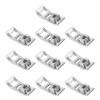 10PCS Straight Stitch Presser Foot Mini Portable Durable Stainless Steel