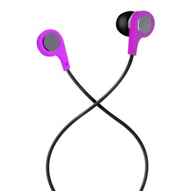 Maxell 199730 Bass 13 Heavy-Bass in-Ear Earbuds with Microphone (Purple)