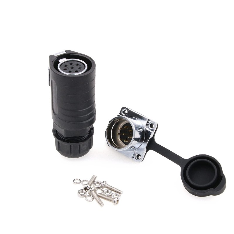 ZBLZGP LP20 Waterproof Aviation Connector IP65 Solar Panel Charge Connector