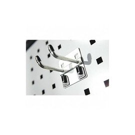 Kennedy Manufacturing Single Rod Pegboard Hook,2" L,2-1/4" W