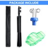 Ferraycle Portable Collapsible IV Pole Stand, 4 Hook IV Portable