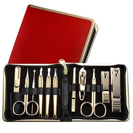 Korean Nail Clipper! World No. 1 Three Seven (777) Travel Manicure Grooming Kit Nail Clipper Set (11 PCs, 950RG), Made in Korea, Since 1975