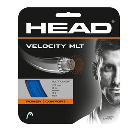 HEAD Velocity MLT - Cuerda de Tenis (16, Azul)