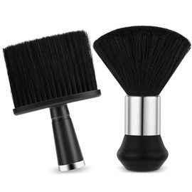 2 Pcs Barber Brush Neck Duster Soft Clipper Brushes For Cleaning Professional Barber Brushes Barber Clipper Brush Barber Accessories Hair Cutting Haircut Brush For Cleaning Hair Around Neckline Ears