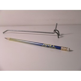 Set of 26 Metal Display Hooks for Peg Boards--About 6 inches Long