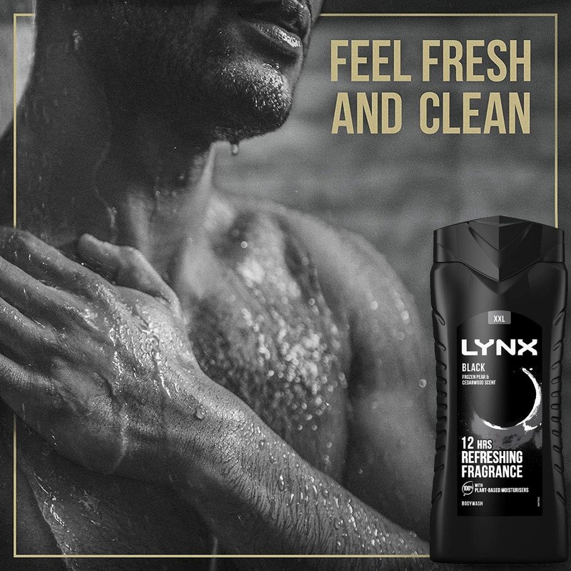 Lynx Lynx Black Shower Gel, 500ml