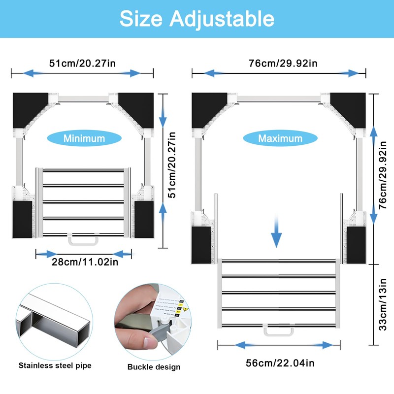 Kiss Core Washer Dryer Stacking Kit 29 inch, Universal Washer