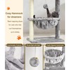 SYANDLVY Small Cat Tree for Indoor Cats, Activity Cat Tower