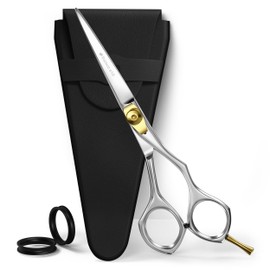 Suvorna Suvorna Hair Cutting Scissors for Professionals, Barbers - Hair Shears for Cutting, Trimming, Grooming, Precision - Extremely Sharp Razor Edge - Made With 6.5" Japanese Stainless Steel for Men, Women.