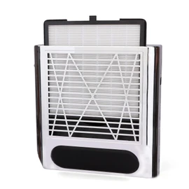 Oskade Máquina de aspiración colectora de polvo de uñas, potente succión de 80 W, limpiador de polvo de uñas para polvo de inmersión, uñas acrílicas, poligel, taladro eléctrico de uñas, filtro colector de polvo para uñas, salón de belleza y hogar