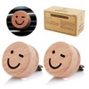 Essential Oil Car Diffuser, 2 PCS Smile Car Aromatherapy Wink