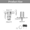 Standard ø19 mm Cupboard Locks with 2 Keys, Cabinet Lock