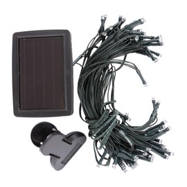 Kingavon Solar Parasol Lights, Green, 72-Piece