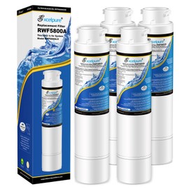 EPTWFU01 Water Filter Replacement, Compatible with Frigidaire EPTWFU01 EWF02 Pure Source Ultra II, PureSource Ultra 2, RWF5800A, SCWFTCTO, GP006, EPTWFUO1, MR022, JO22, BO022, TH-01, DE022, 1007 4PACK