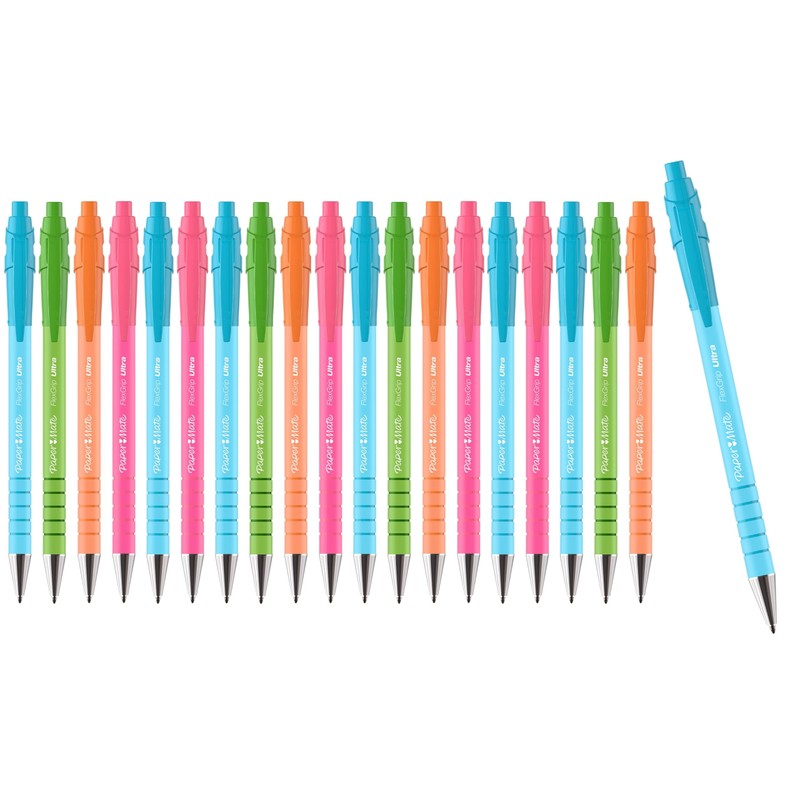 Paper Mate FlexGrip Ultra Retractable Ballpoint Pens | Medium Point