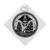 'Pirate Ships & Skull' Suction Cup Car Window Sign (CG00022668)