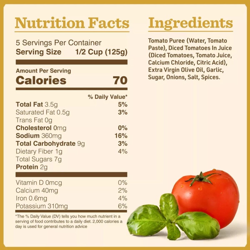 Bertolli Olive Oil & Garlic Pasta Sauce, 24oz