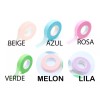 Veraly Cinta Extension Pestañas Colores Micropore Transpirable 1pz