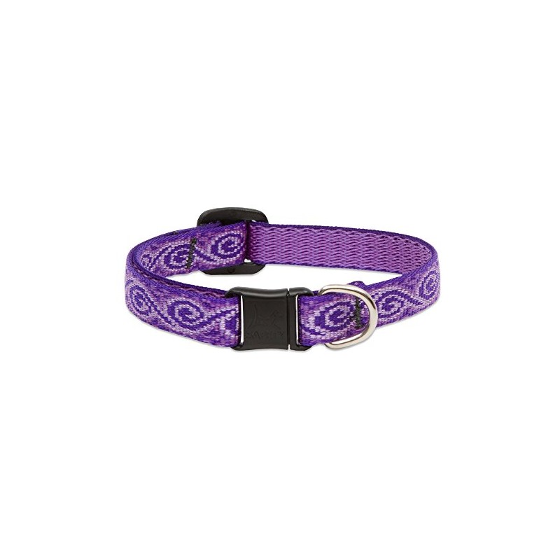 LupinePet Originals 1/2" Jelly Roll Cat Safety Collar, 8-12"