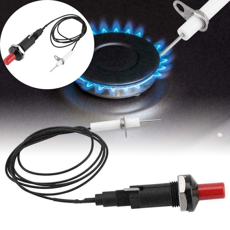 Zbssny 1 PCS Piezo Spark Igniter Ignition, Universal 1M Type