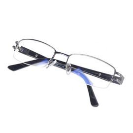 SANHOOPOLO Blue Light Blocking Glasses For Men/Women Computer Blue Light Blocking Glasses Clear Lens Computer Reading (Gray)