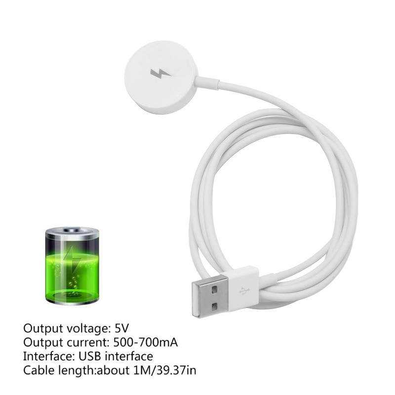 Smartwatch , Portable Charging Dock, Replacement USB Charger Cable for