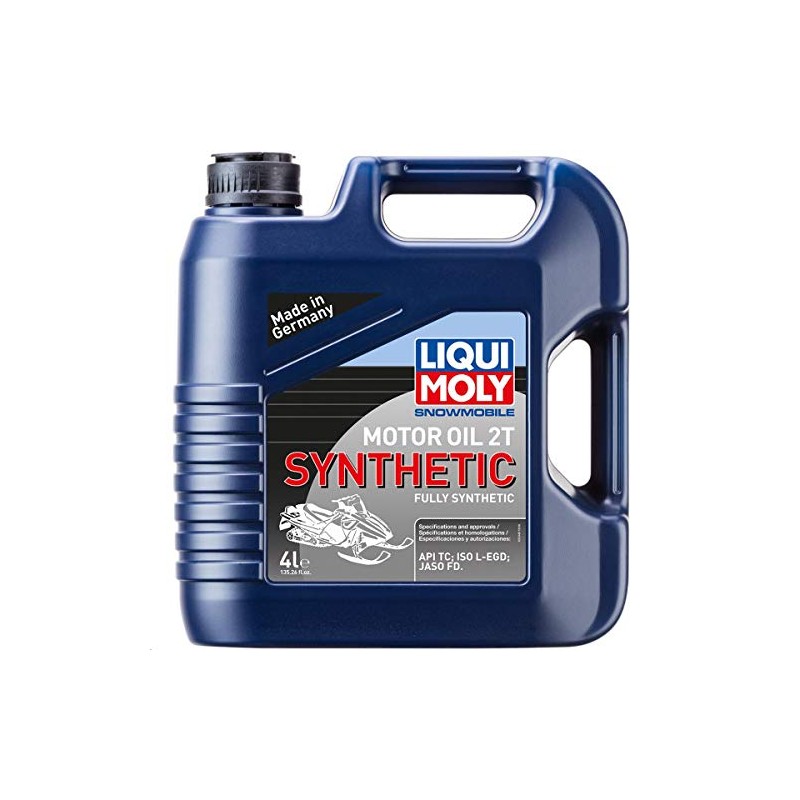 Liqui Moly Snowmobile Oil Synthetic 2T 4-Liter