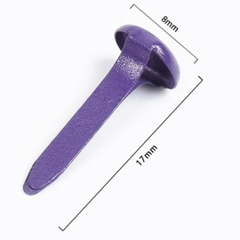 CARPEDIEM Catching Pin Tweezers Push Pins Fastener for Kids DIY Scrapbooking Decoration Fixing Assorted Color(200pcs)