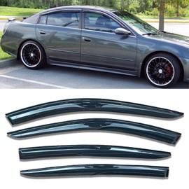 TONOYTIM Side Window Visors Wind Deflectors for Nissan Altima 2019 2020 2021 2022 2023, Vent Guard Shade Sun Rain Guards 4PC-Set