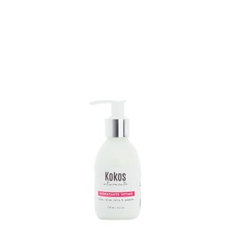 KOKOS Organic, Hidratante Vaginal, Alivia resequedad y sensibilidad en la zona íntima, Protege la zona vulvar, No contiene químicos, Contenido 120 ml.