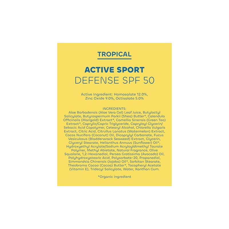 The Seaweed Bath Co. Active Defense SPF 50 Sport Crema