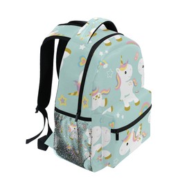 senya Cute Unicorn School Backpack for Boys Girls Bookbag Travel Bag One Size