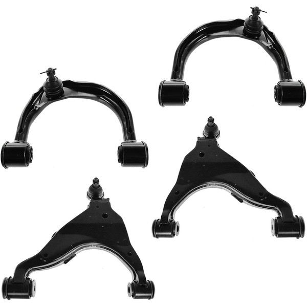 TRQ Front Control Arm with Ball Joint Set Compatible with