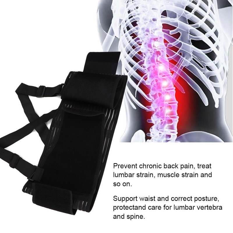 Adjustable Lumbar Support Waist Belt Health Care Waist Protection Correction