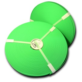 3/4" BETA Super Heavy(0.15" Thick) Matte BIOTHANE - Leather Embossed | BIOTHANE USA (25 Feet, Green 528)