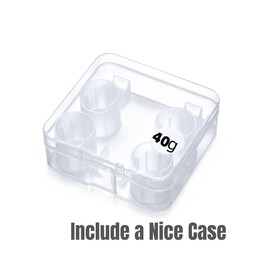 ROYMADE Pesas para putter de golf, 2 unidades, 5 g, 10 g, 15 g, 20 g, 25 g, 30 g, 35 g, 40 g con kit de llaves compatibles con el accesorio de golf Titleist Scotty Cameron Putter (2 piezas de 40 g + llave)