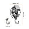HARFINGTON Suction Cups Hooks Powerful Vacuum Multi-Purpose Suction Shower Hooks