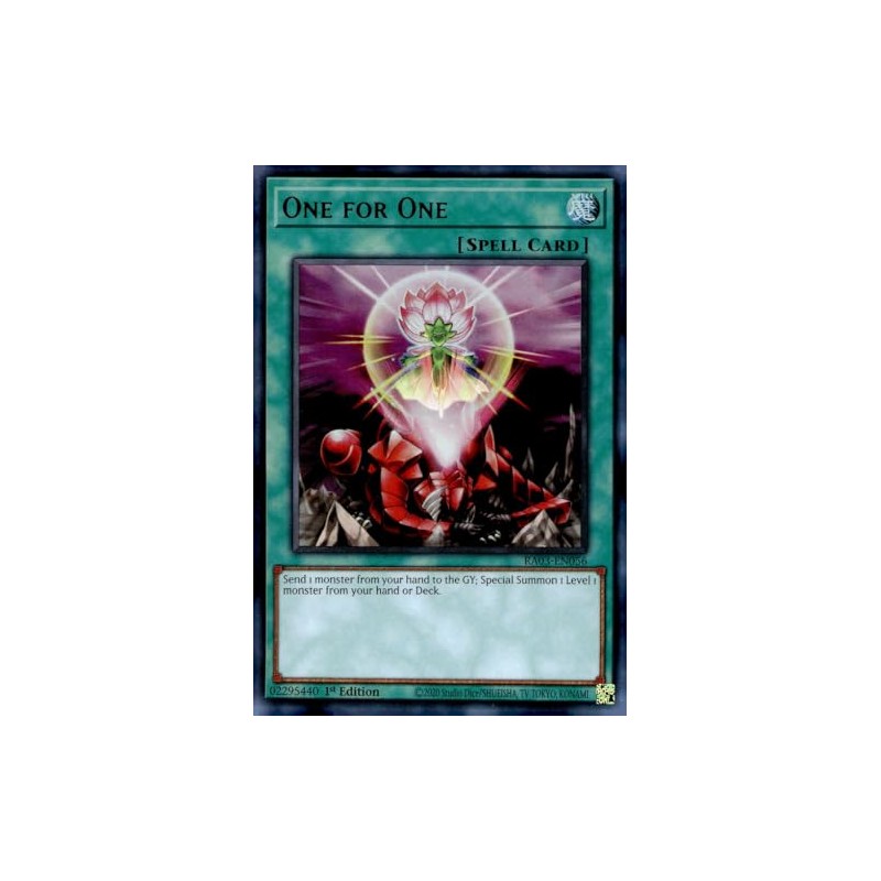 One for One (UR) - RA03-EN056 - Ultra Rare -
